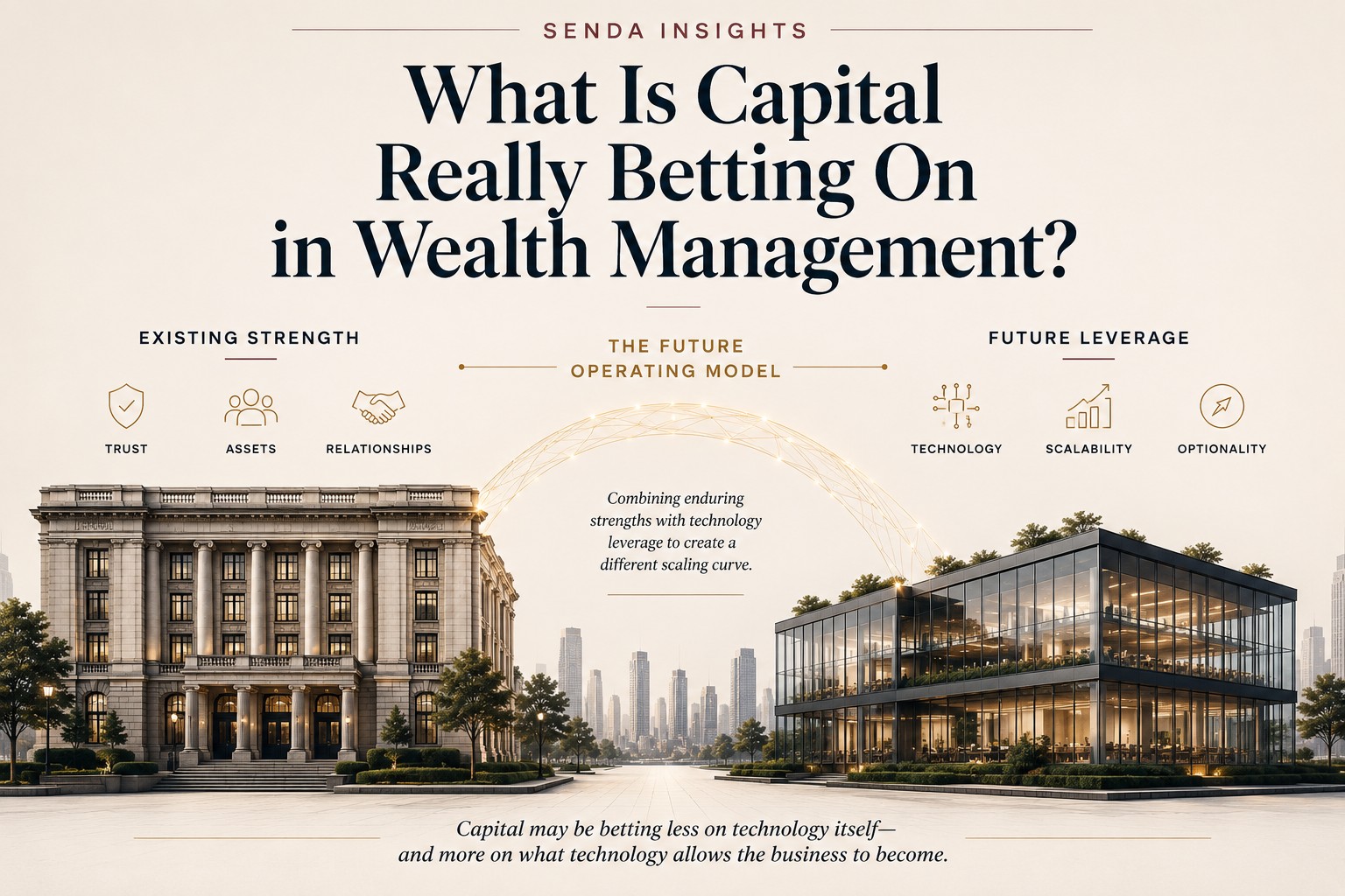What Is Capital Really Betting On in Wealth Management?